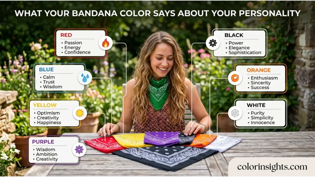 What Bandana Color Preferences Say About Your Personality