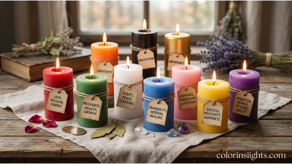 Understanding Different Candle Color Meanings