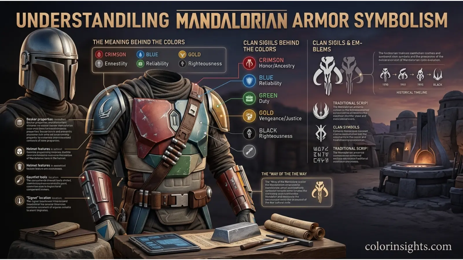 Understanding Mandalorian Armor Symbolism