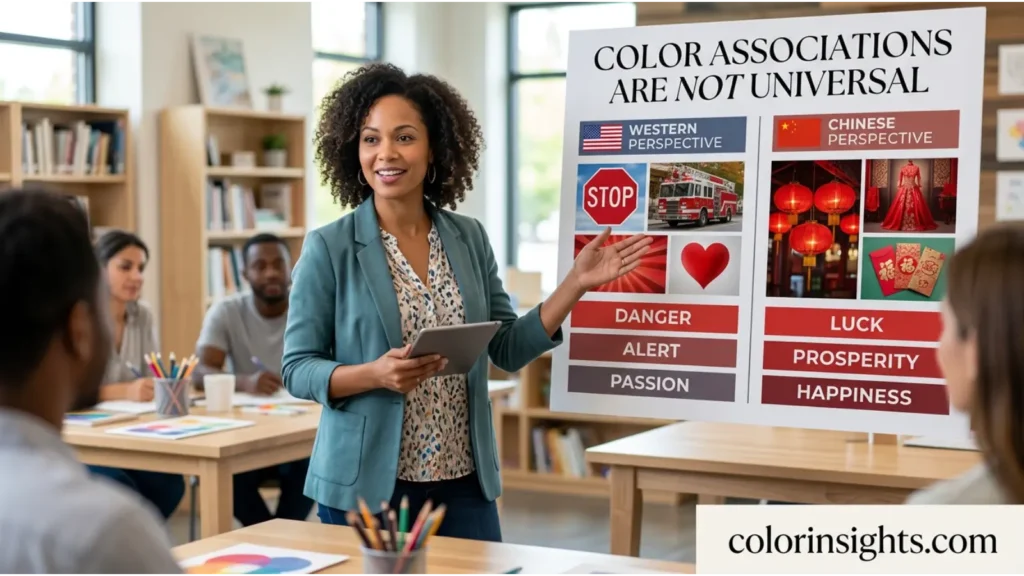 Color Associations Are Not Universal