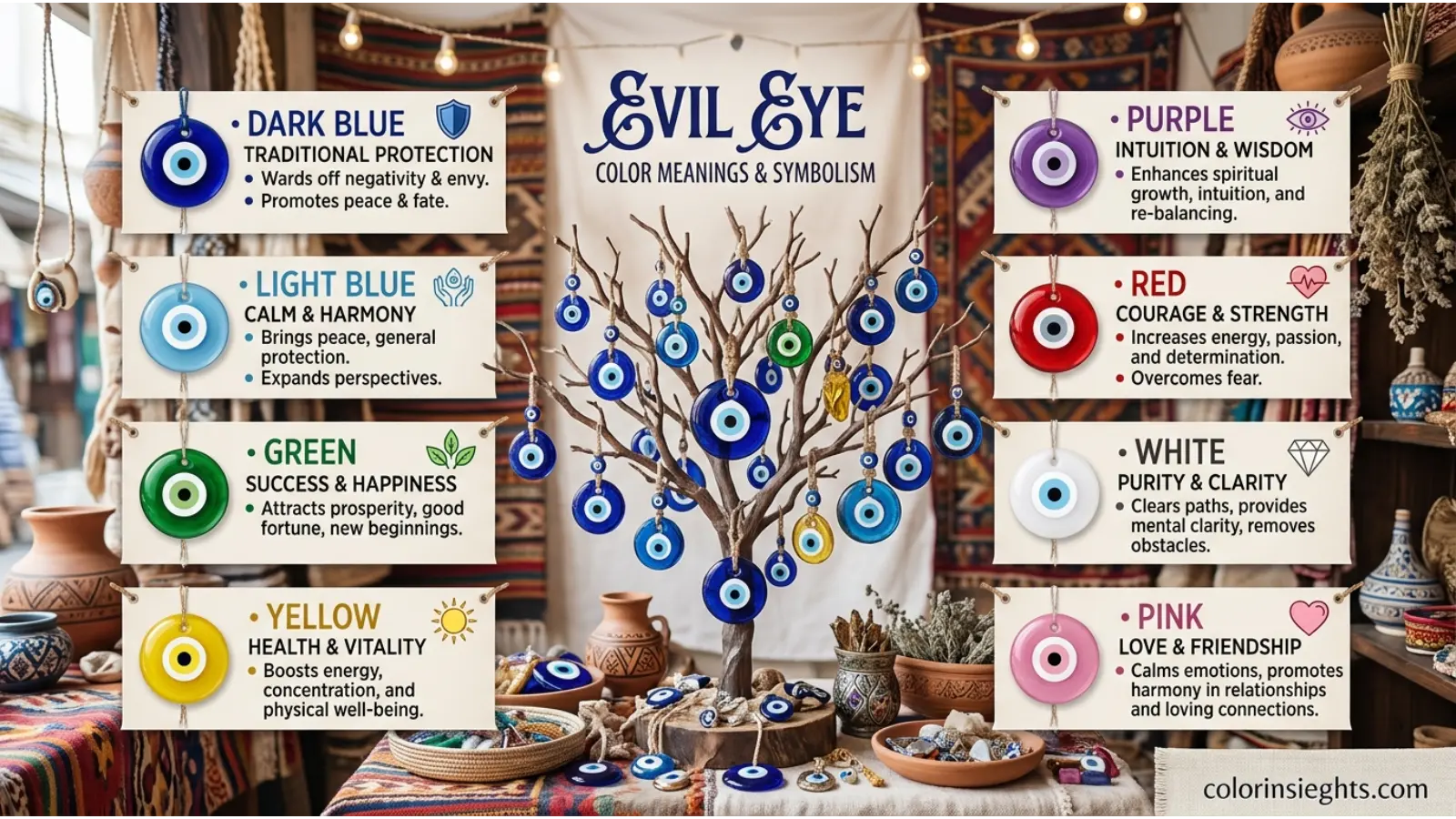 Evil Eye Color Meanings