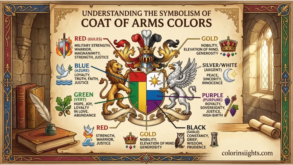 Understanding the Symbolism of Coat of Arms Colors