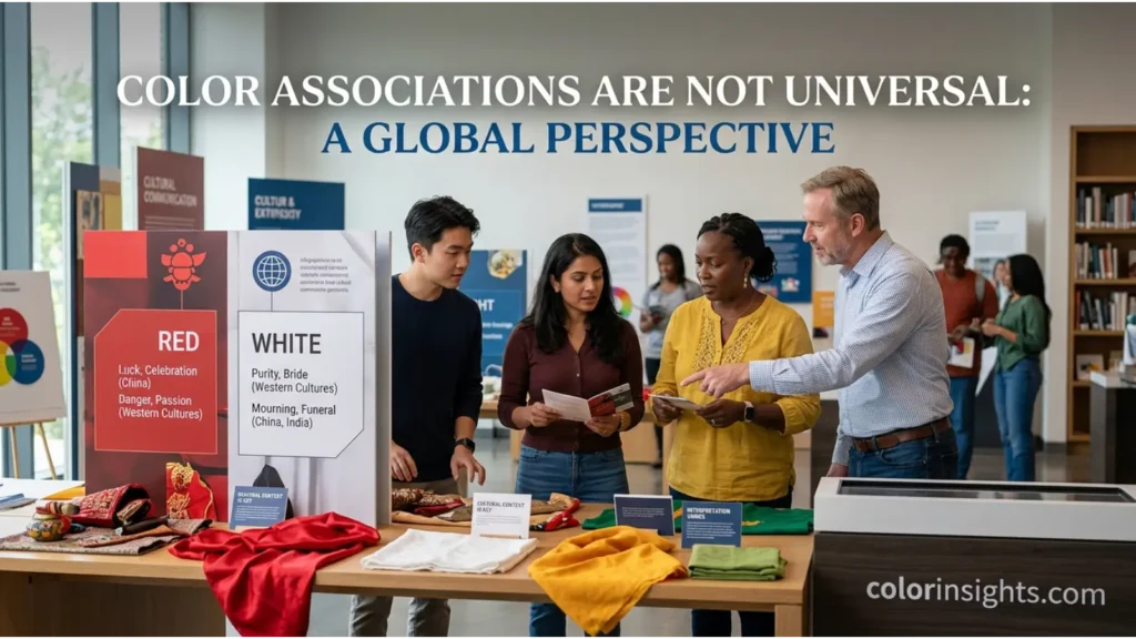 Color Associations Are Not Universal