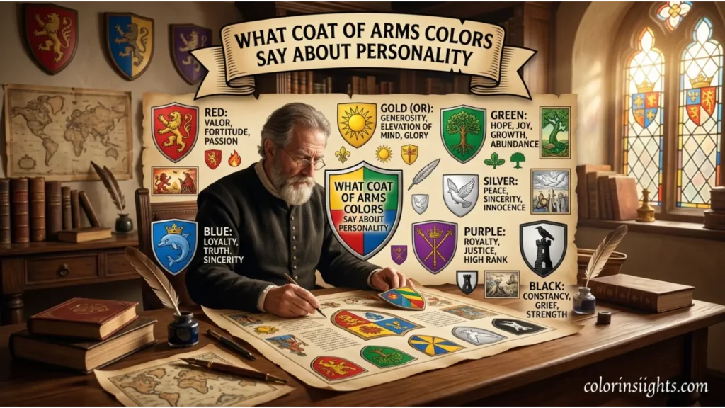 What Coat of Arms Colors Say About Personality
