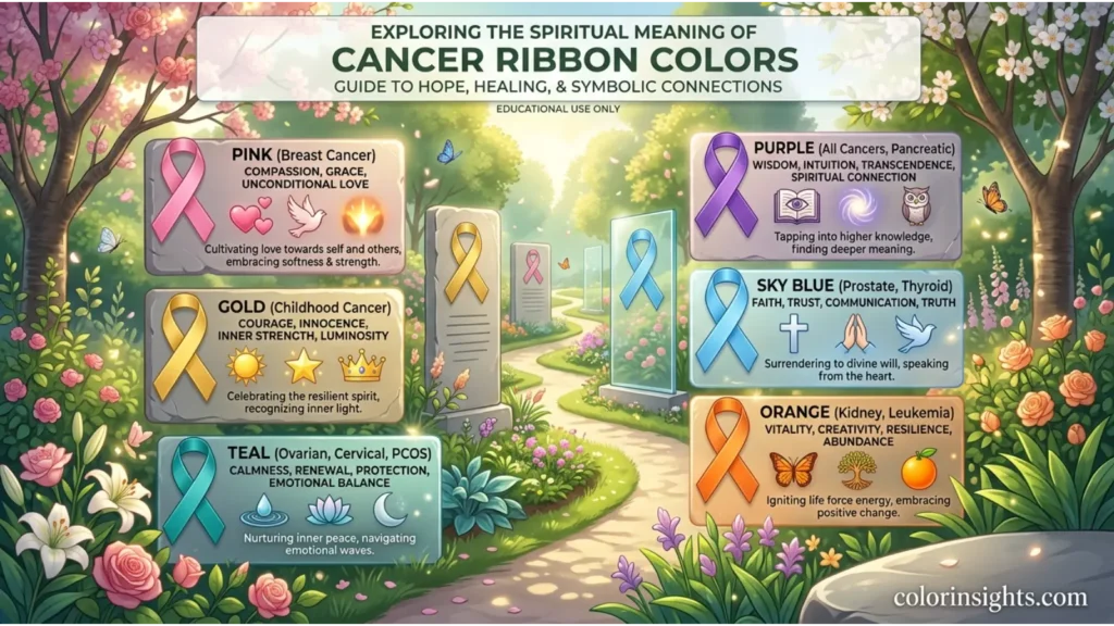 Spiritual Meaning of Cancer Ribbon Colors