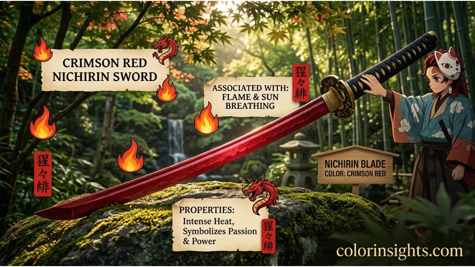 Demon Slayer Sword Color