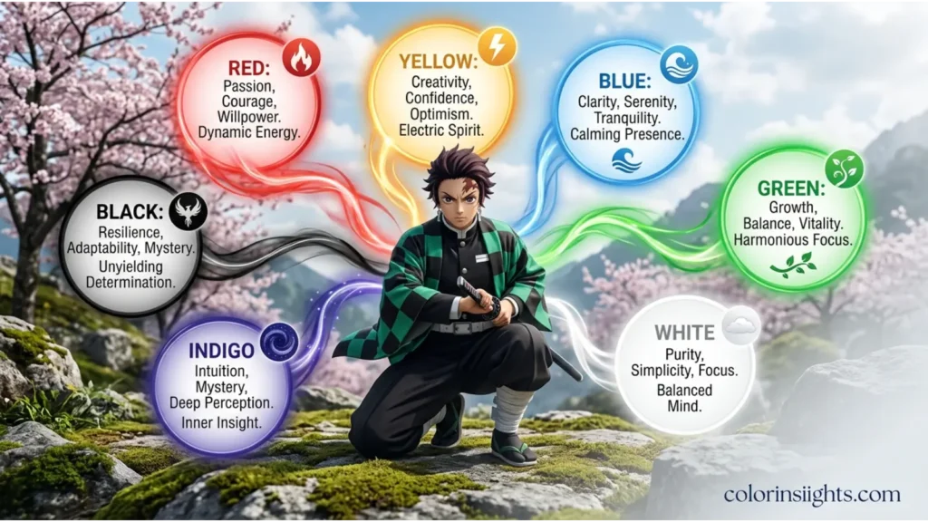 Psychological Characteristics of the Demon Slayer Sword Colors