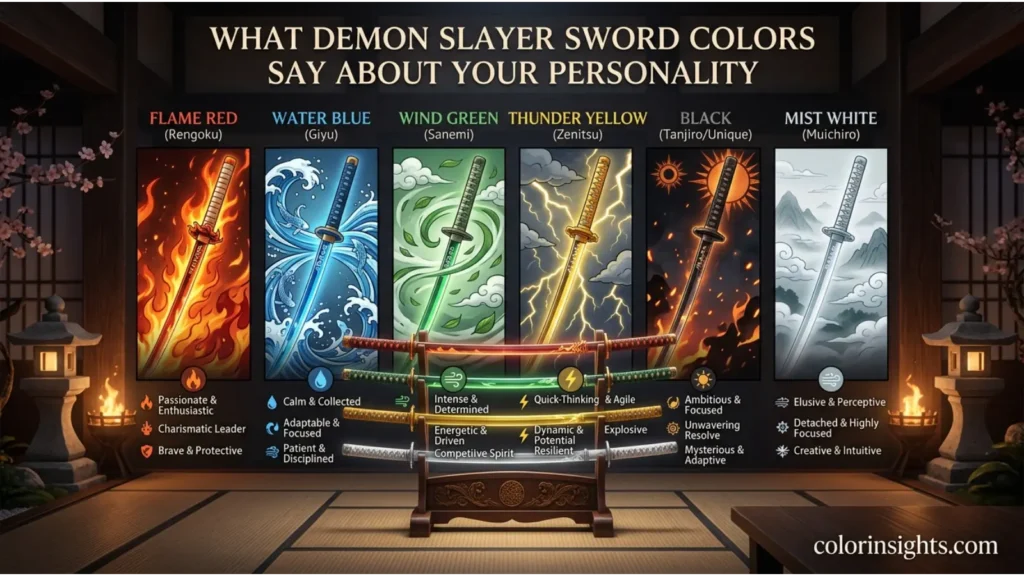 What Demon Slayer Sword Colors Say About Your Personality