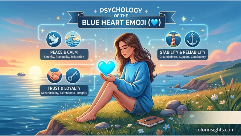 Psychological Characteristics of the Color Emoji Heart