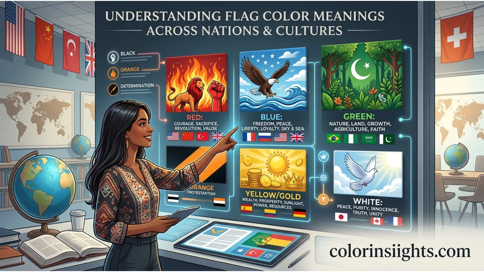 Flag Color Meanings Explained Across Nations and Cultures