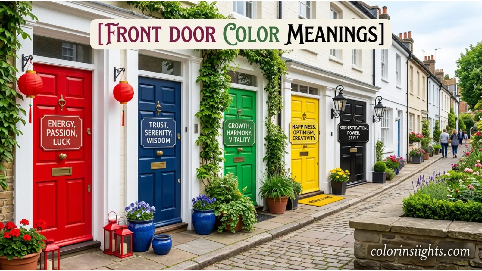 Front Door Color Meanings