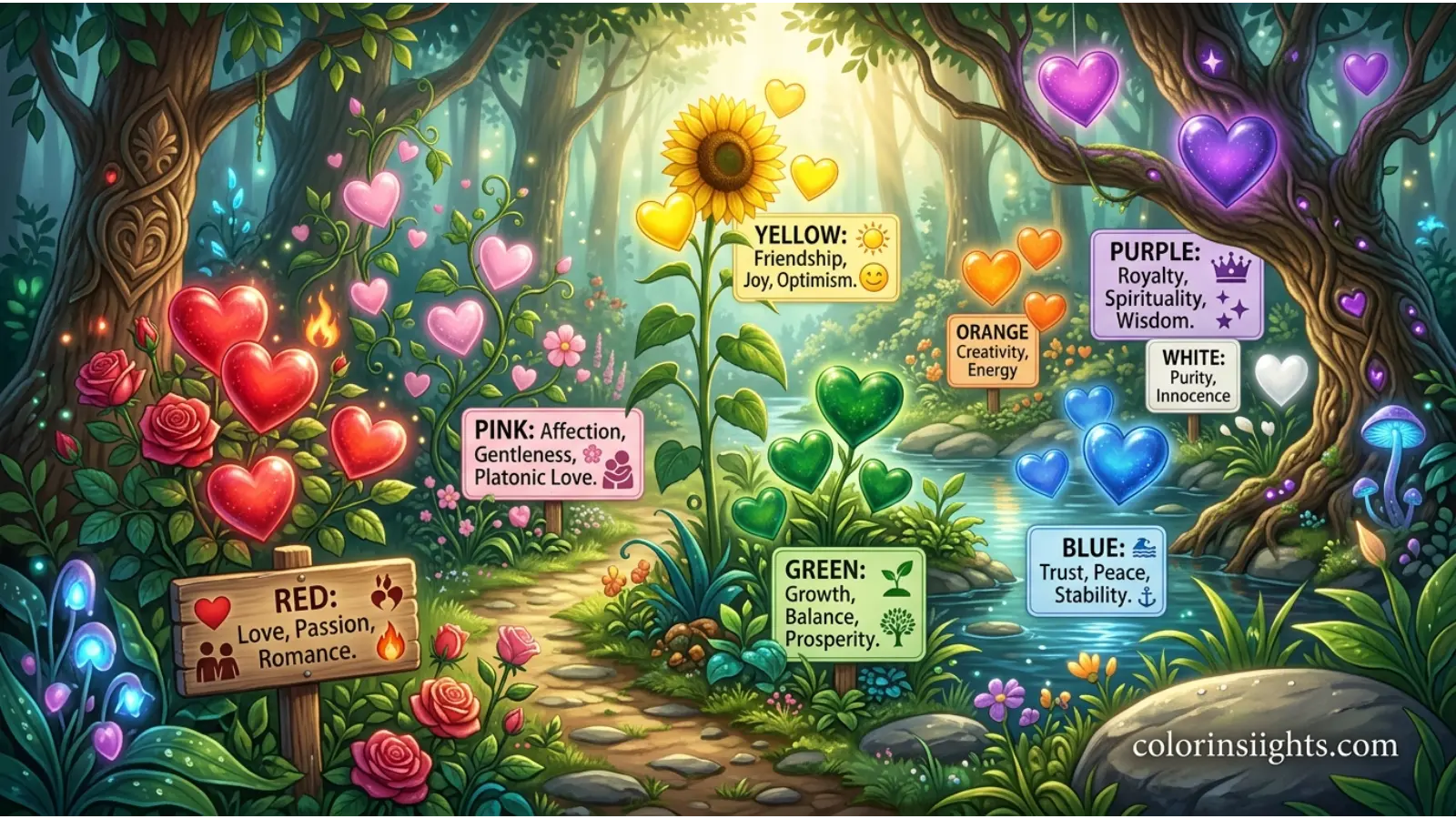 Heart Color Meanings