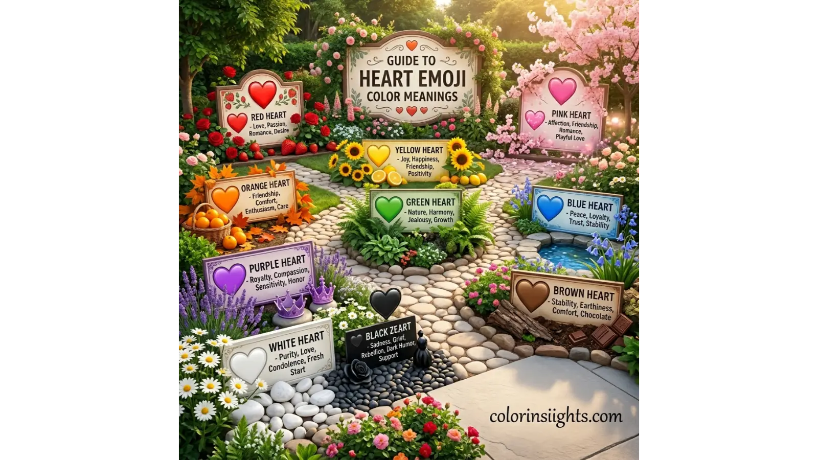 Heart Emoji Color Meaning