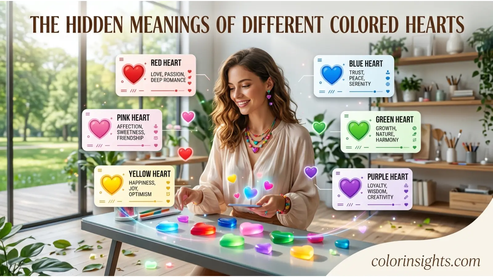 Different Color Heart Meanings