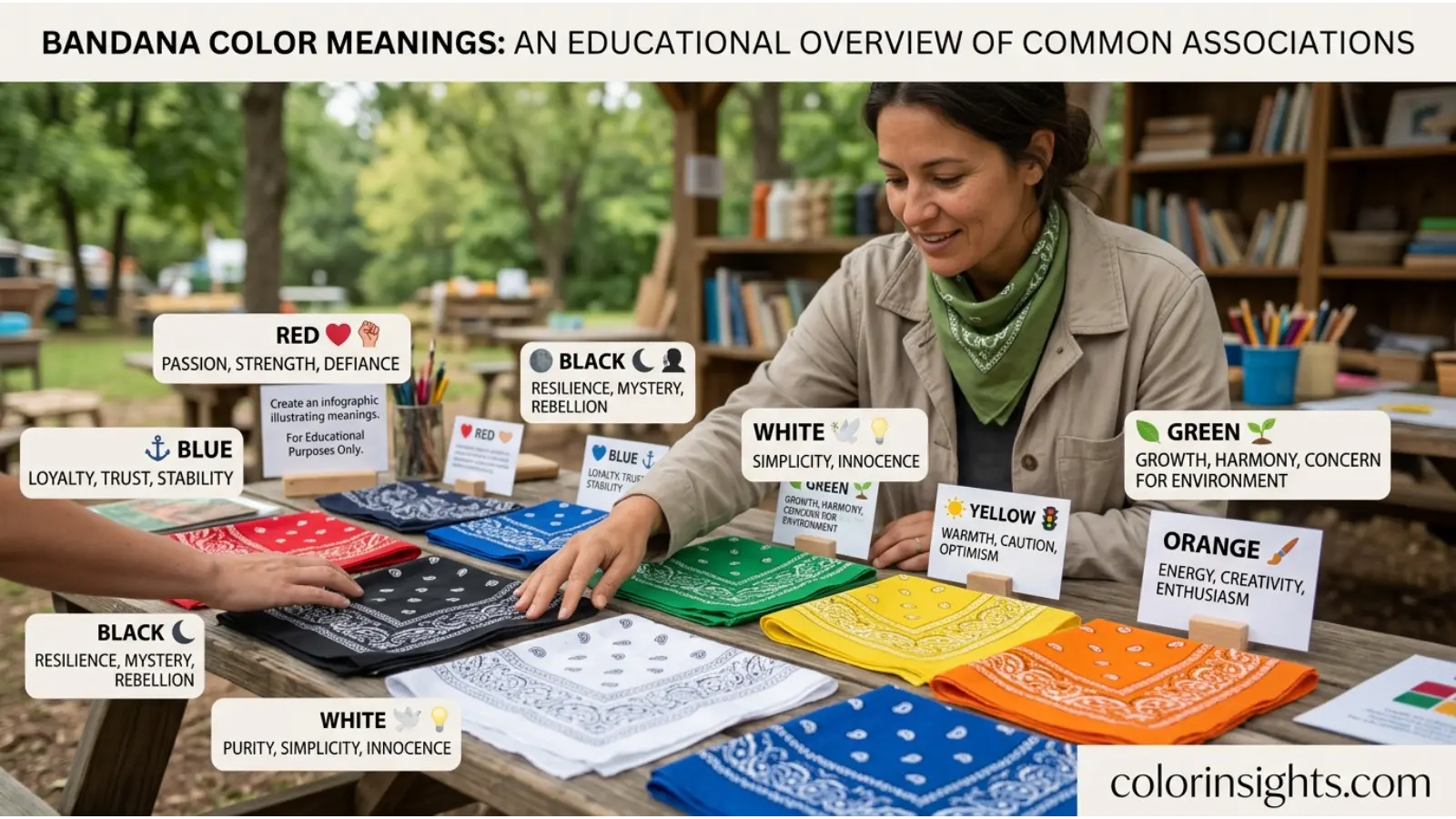 Bandana color meanings