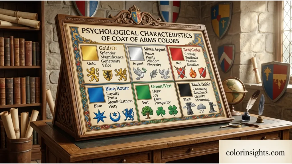 Psychological Characteristics of Coat of Arms Colors