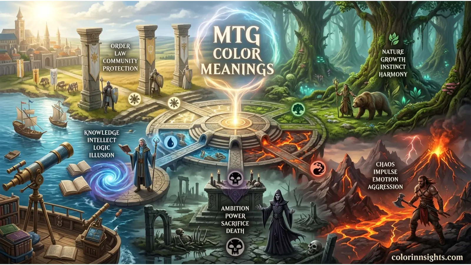 MTG Color Meanings