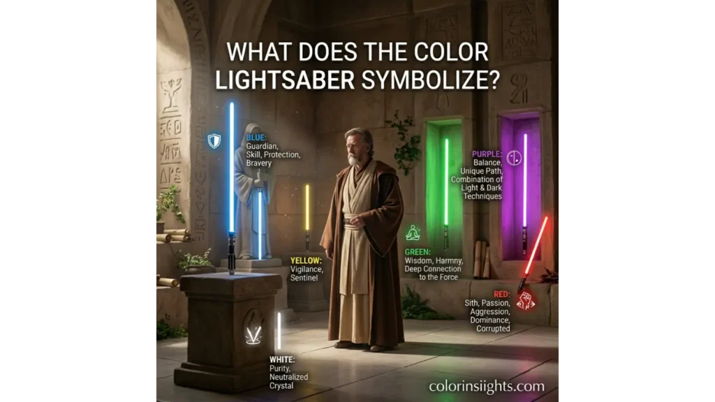 What Does the Color Lightsaber Symbolize