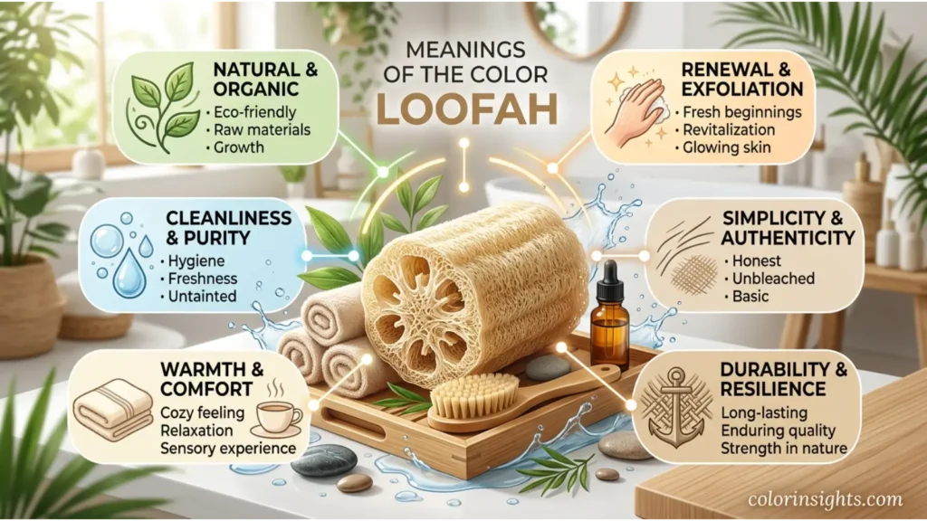 Meanings of the Color Loofah