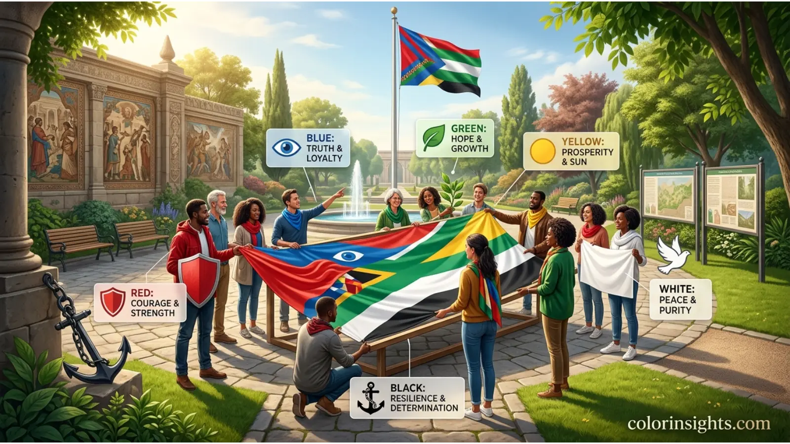 All Flag Color Meanings