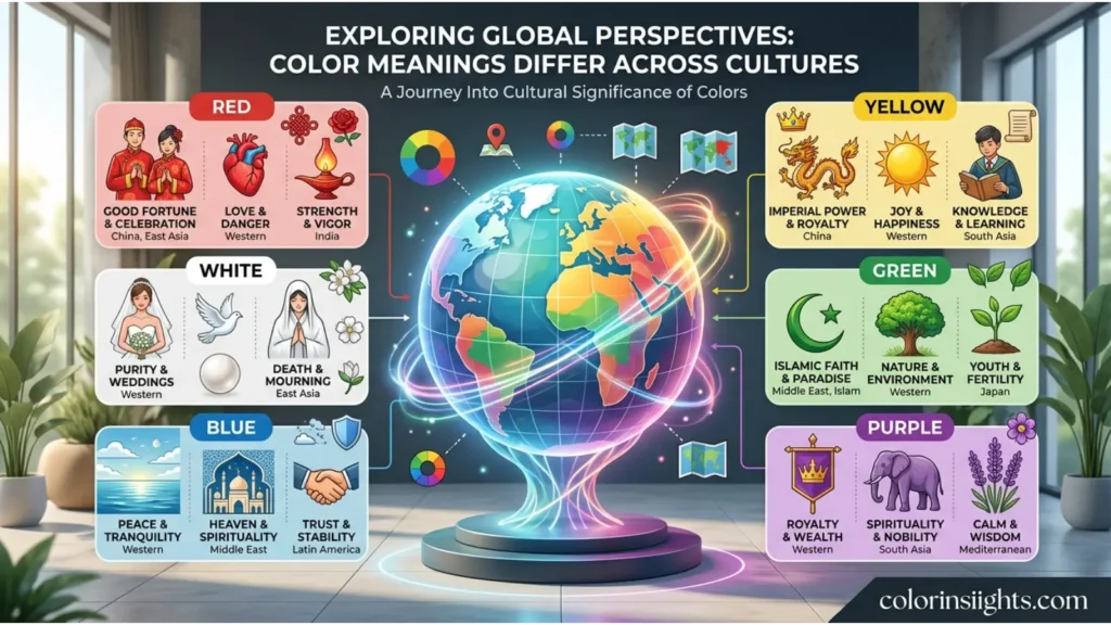 Color Meanings Differ Across Cultures