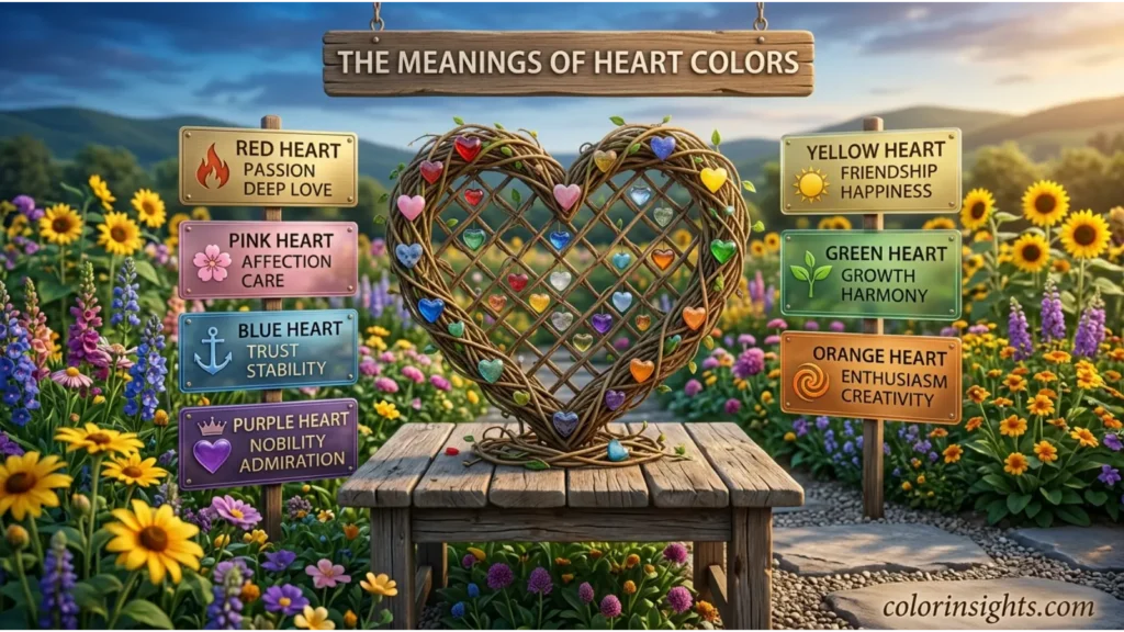 What Does the Color Heart Symbolize