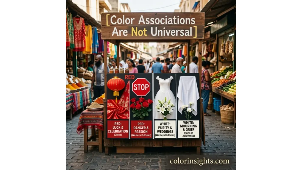 Color Associations Are Not Universal