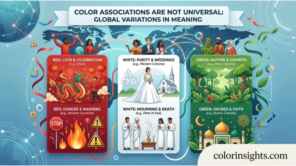 Color Associations Are Not Universal