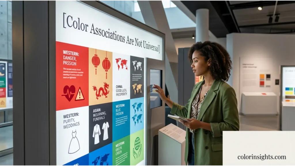 Color Associations Are Not Universal