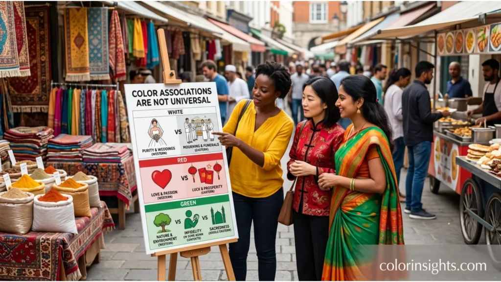 Color Associations Are Not Universal