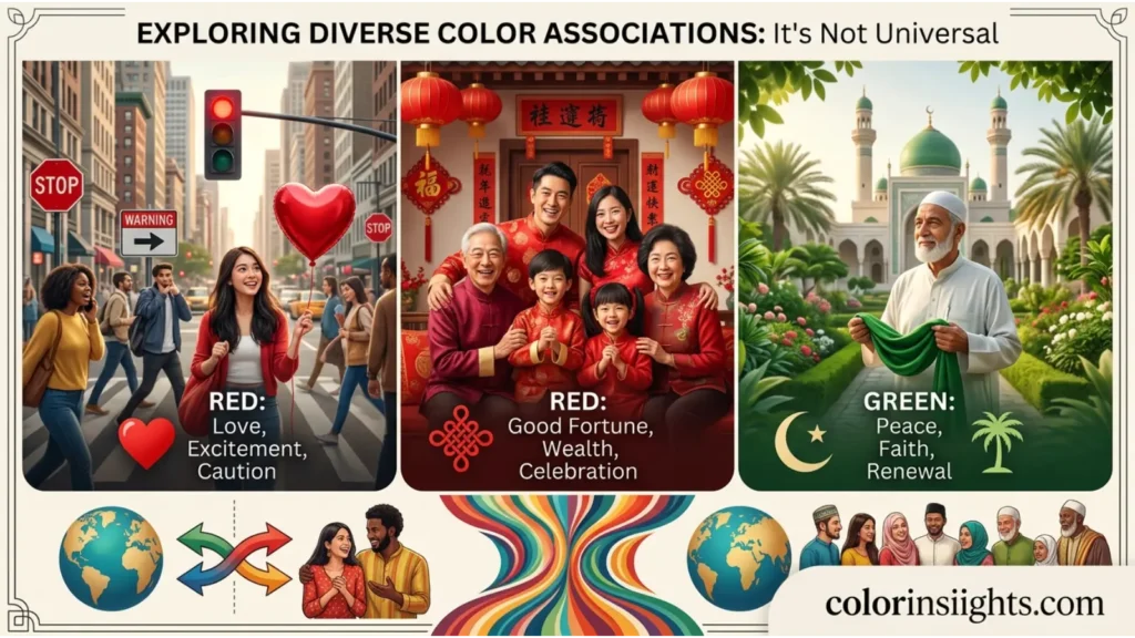 Color Associations Are Not Universal