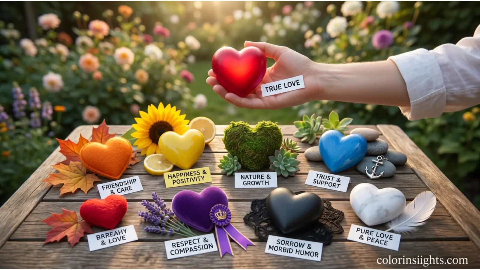 Emoji Heart Color Meanings