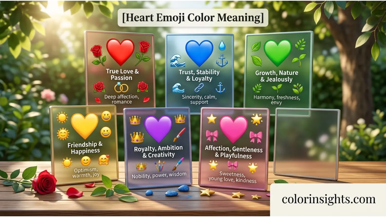 Heart Emoji Color Meaning