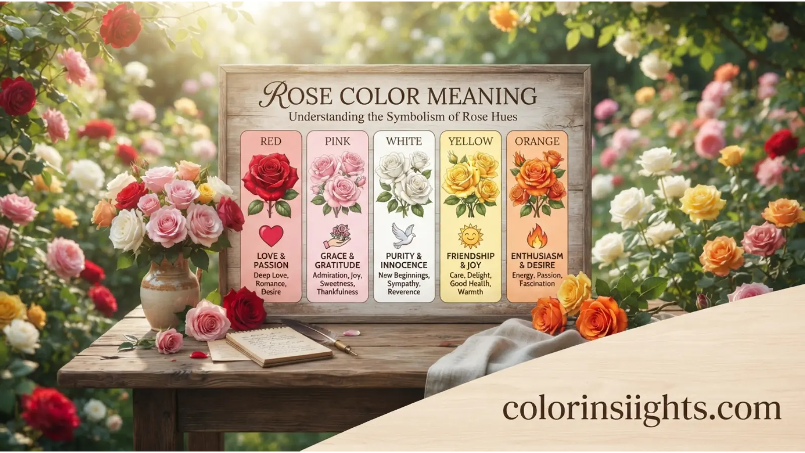 Rose Color Meaning