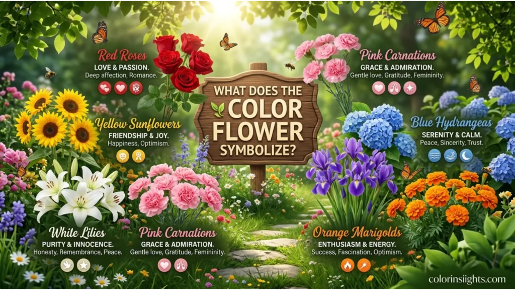 What Does the Color Flower Symbolize?