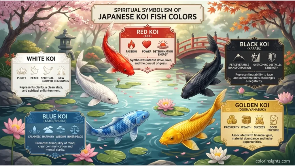 Spiritual Meaning of the Color Japanese Koi Fish