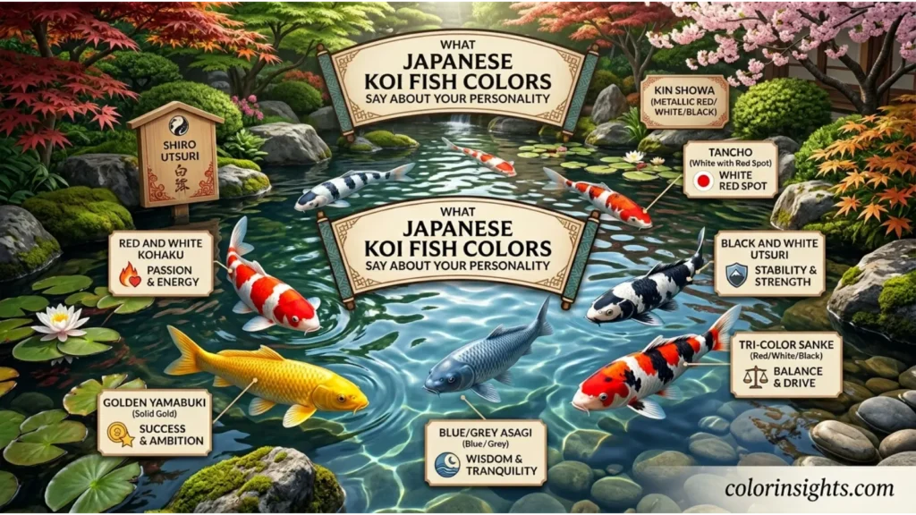 What Japanese Koi Fish Colors Say About Your Personality