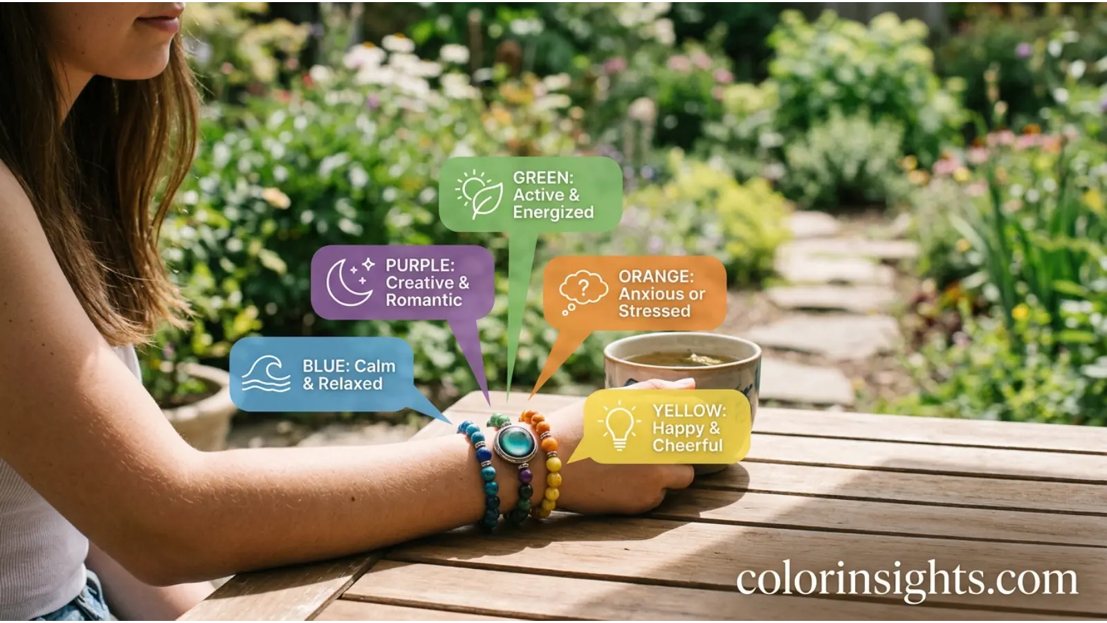 Mood Bracelet Color Meanings