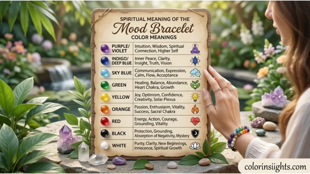 Spiritual Meaning of the Mood Bracelet Color Meanings