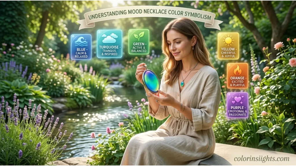Understanding Mood Necklace Color Symbolism