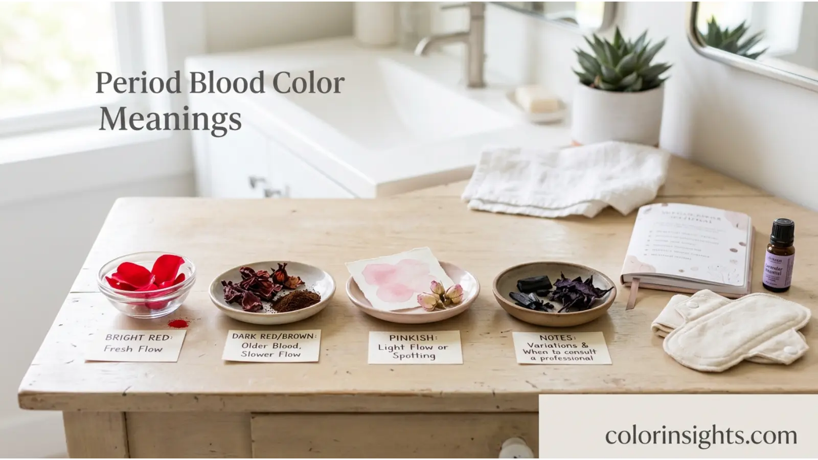 Period Blood Color Meanings