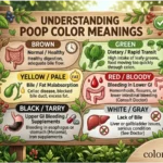 Poop color meanings