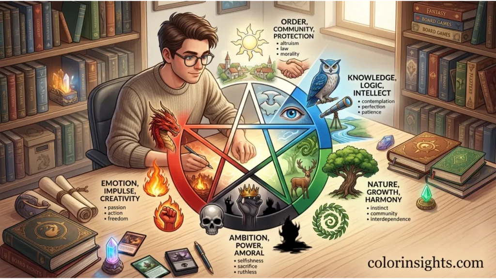 Psychological Characteristics of the Color MTG
