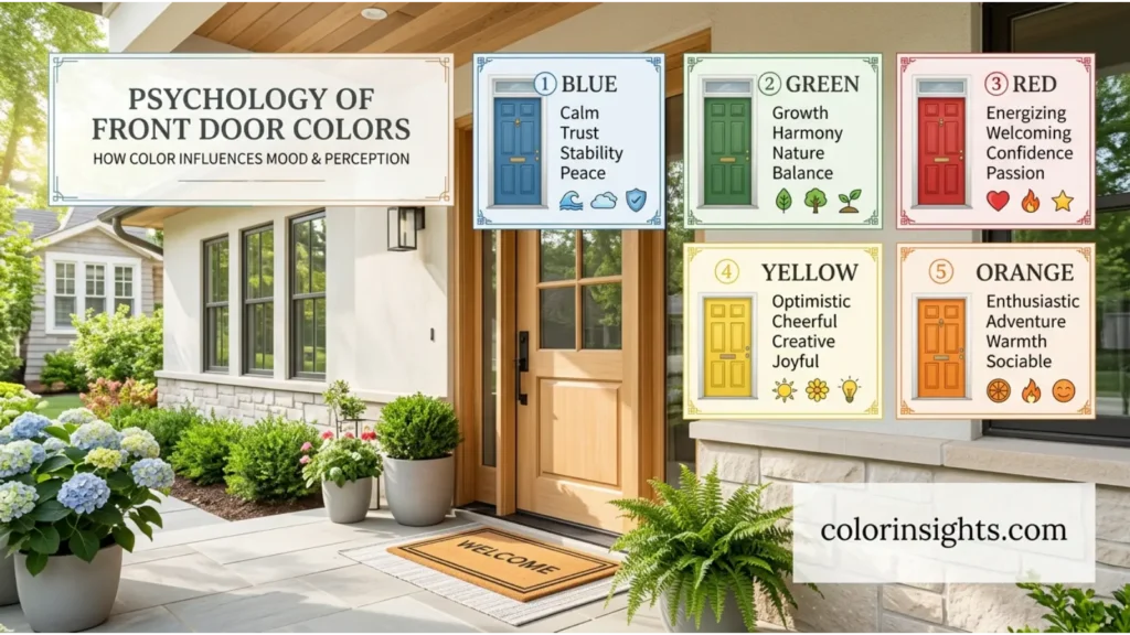 Psychology of Front Door Colors