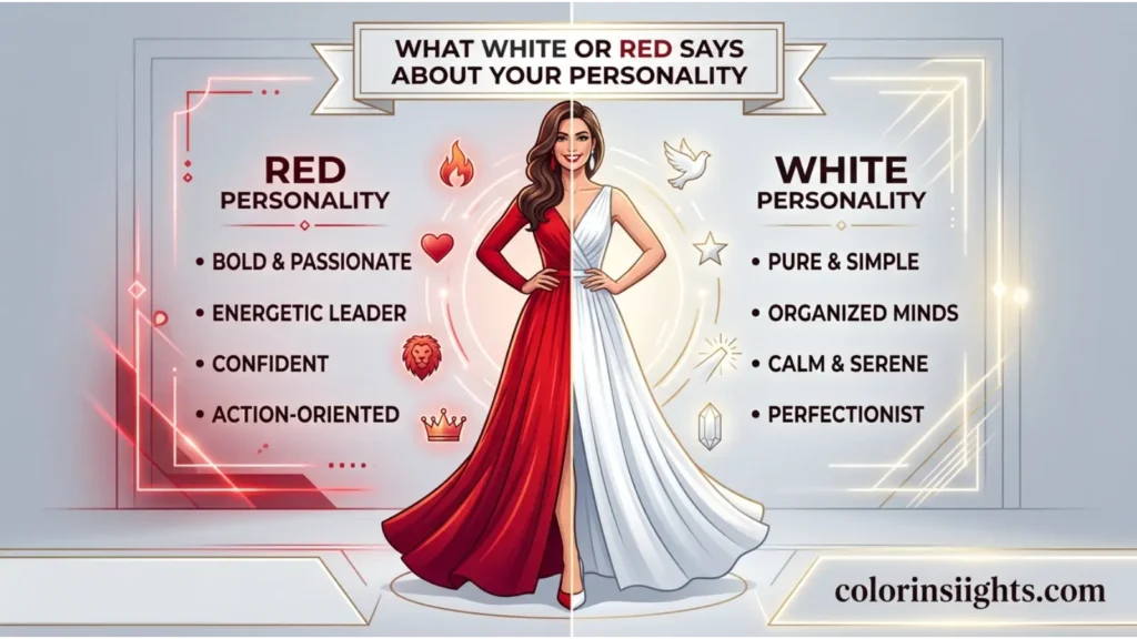 What White or Red Says About Your Personality