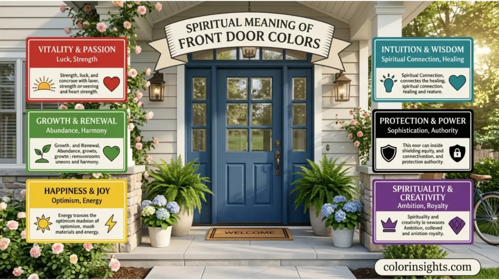 Spiritual Meaning of Front Door Colors