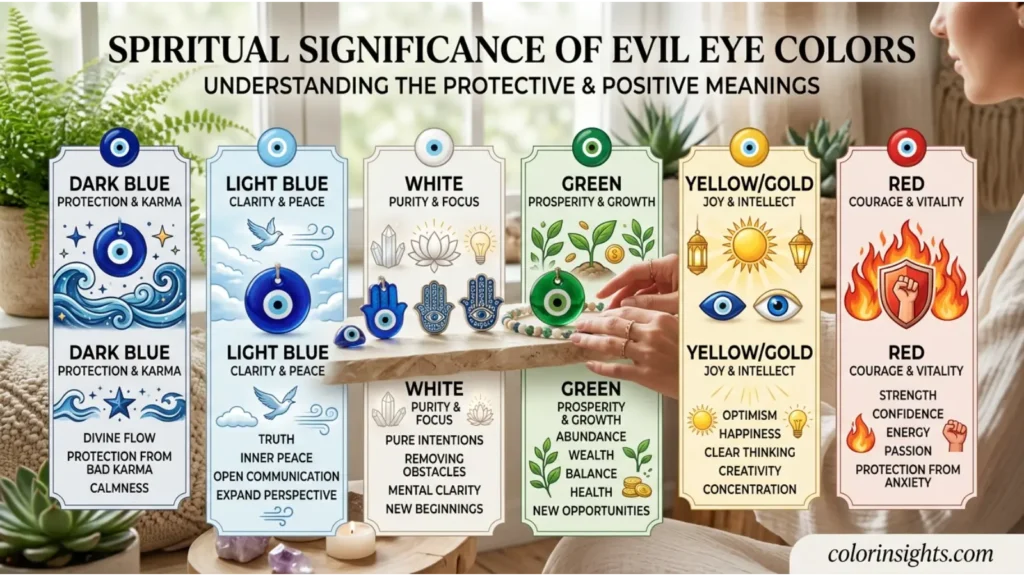 Spiritual Significance of Evil Eye Colors