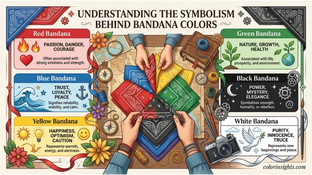 Understanding the Symbolism Behind Bandana Colors