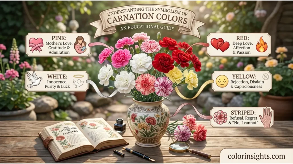 Understanding the Symbolism of Carnation Colors