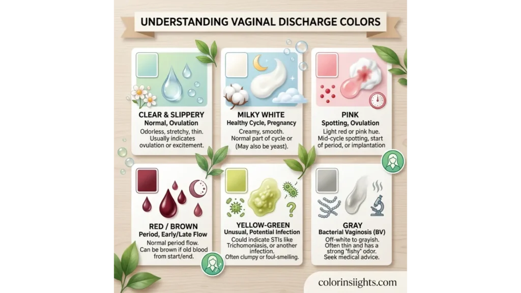 Understanding Vaginal Discharge Colors